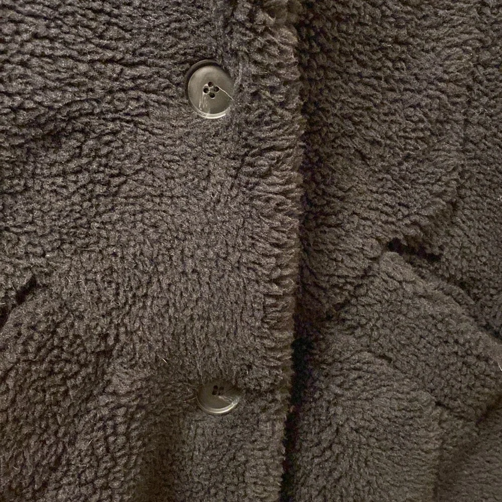 NWT Black Teddy Coat - Picture 7 of 12